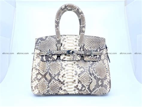 hermes snakeskin purse